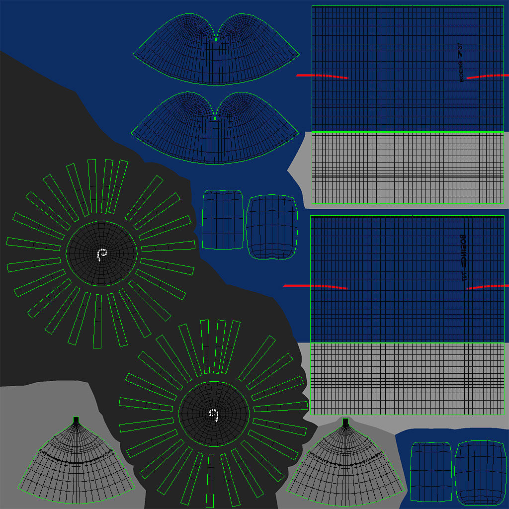 Boeing 737-800 Delta Airlines Low-poly 3D model_33