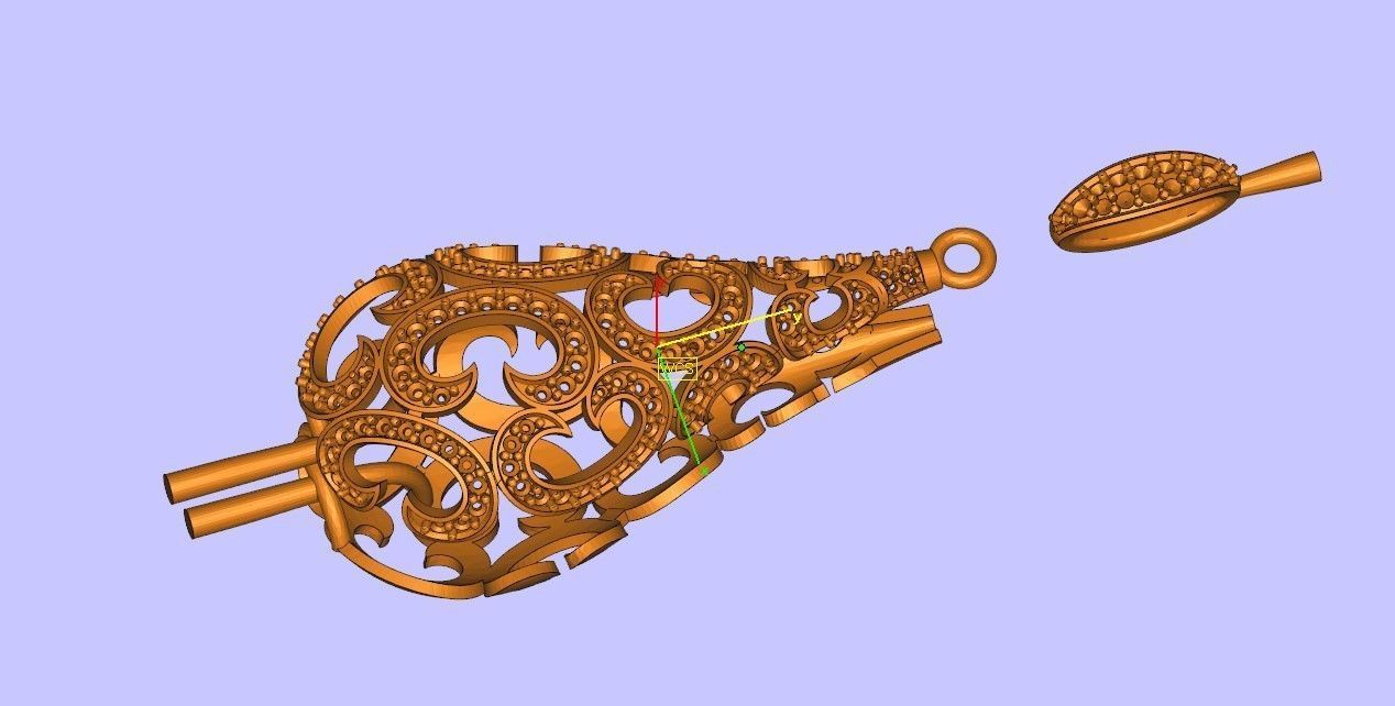 pendant  3D model_4