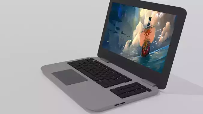 dell themed laptop