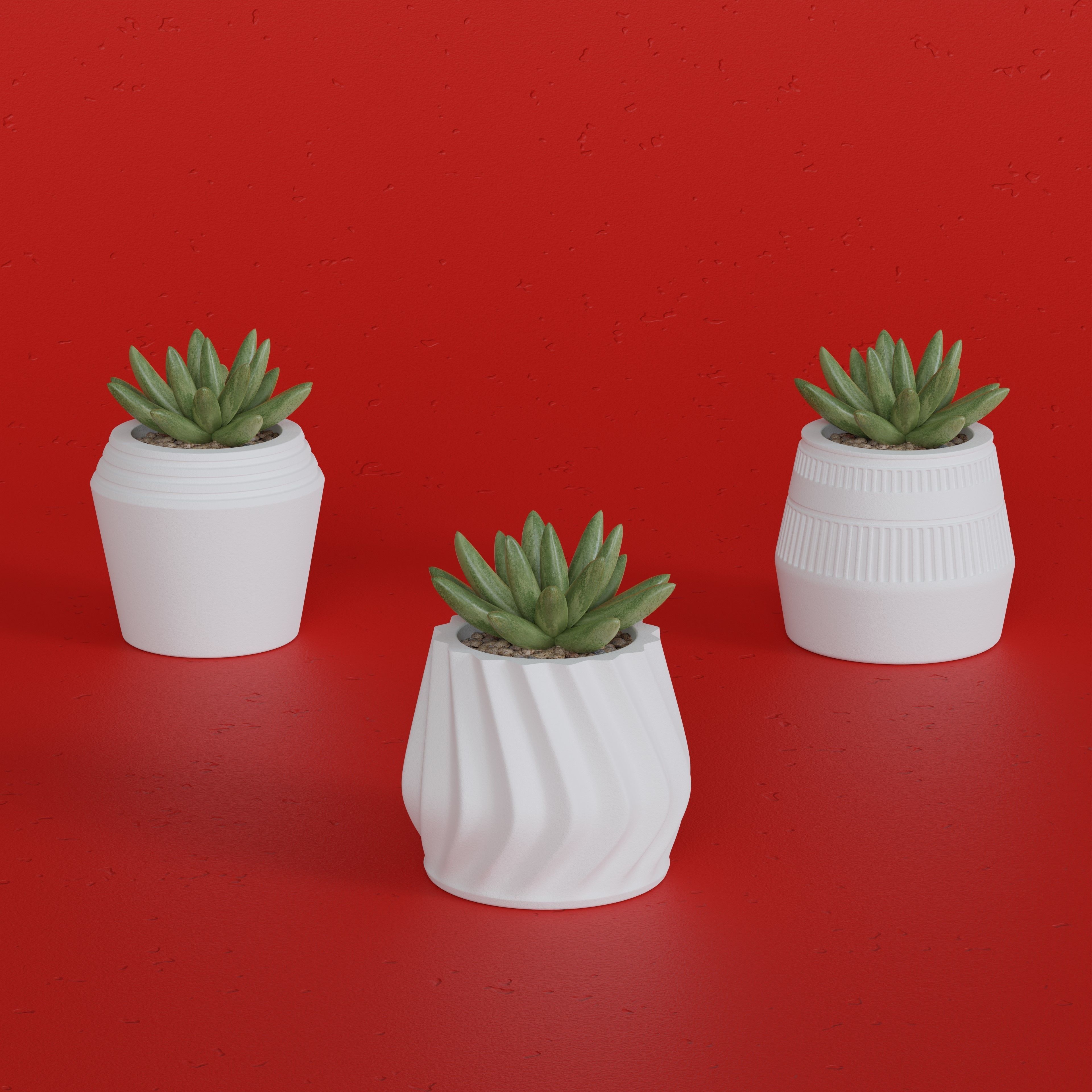 Vase 01 - 3D Printers 3D model_1