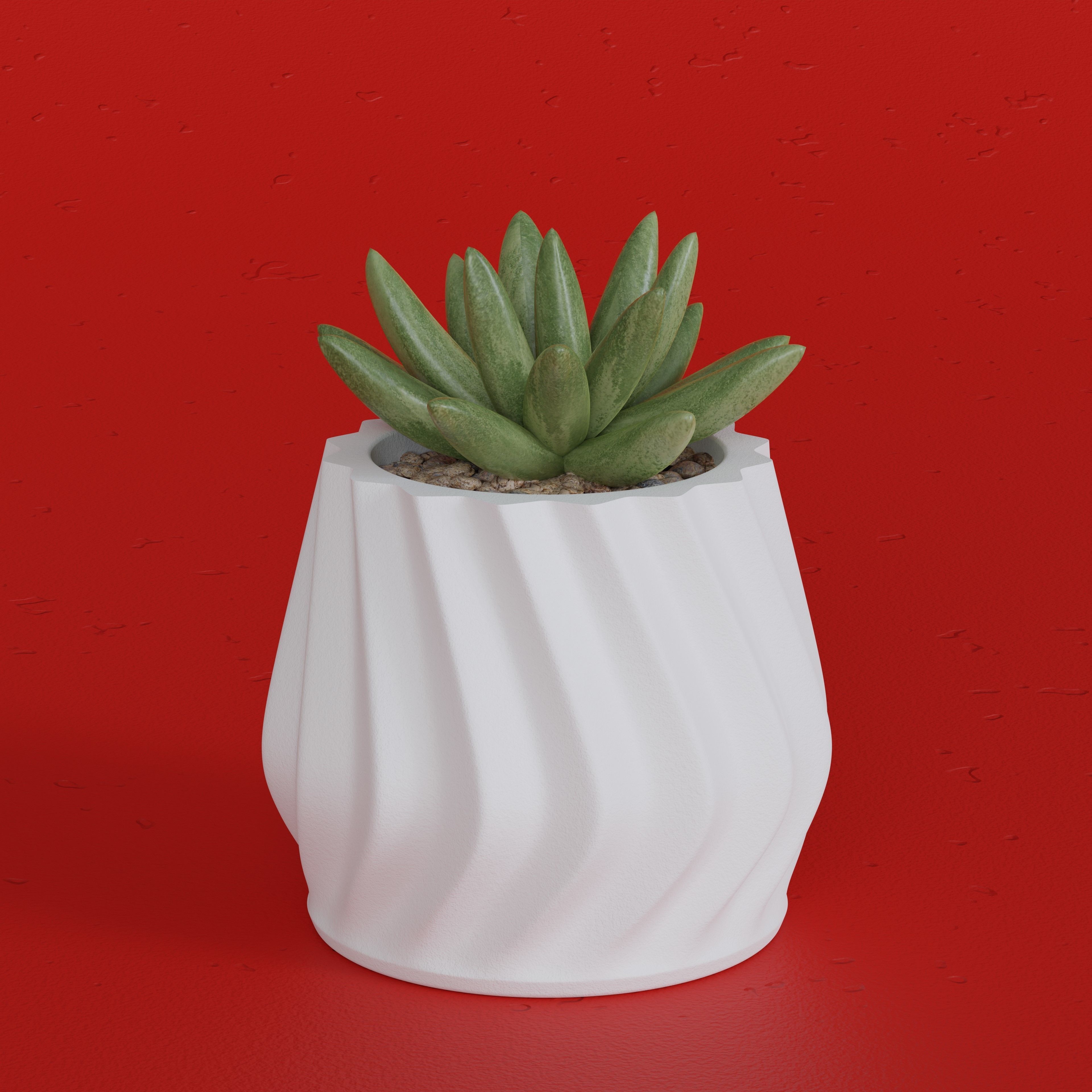 Vase 01 - 3D Printers 3D model_2
