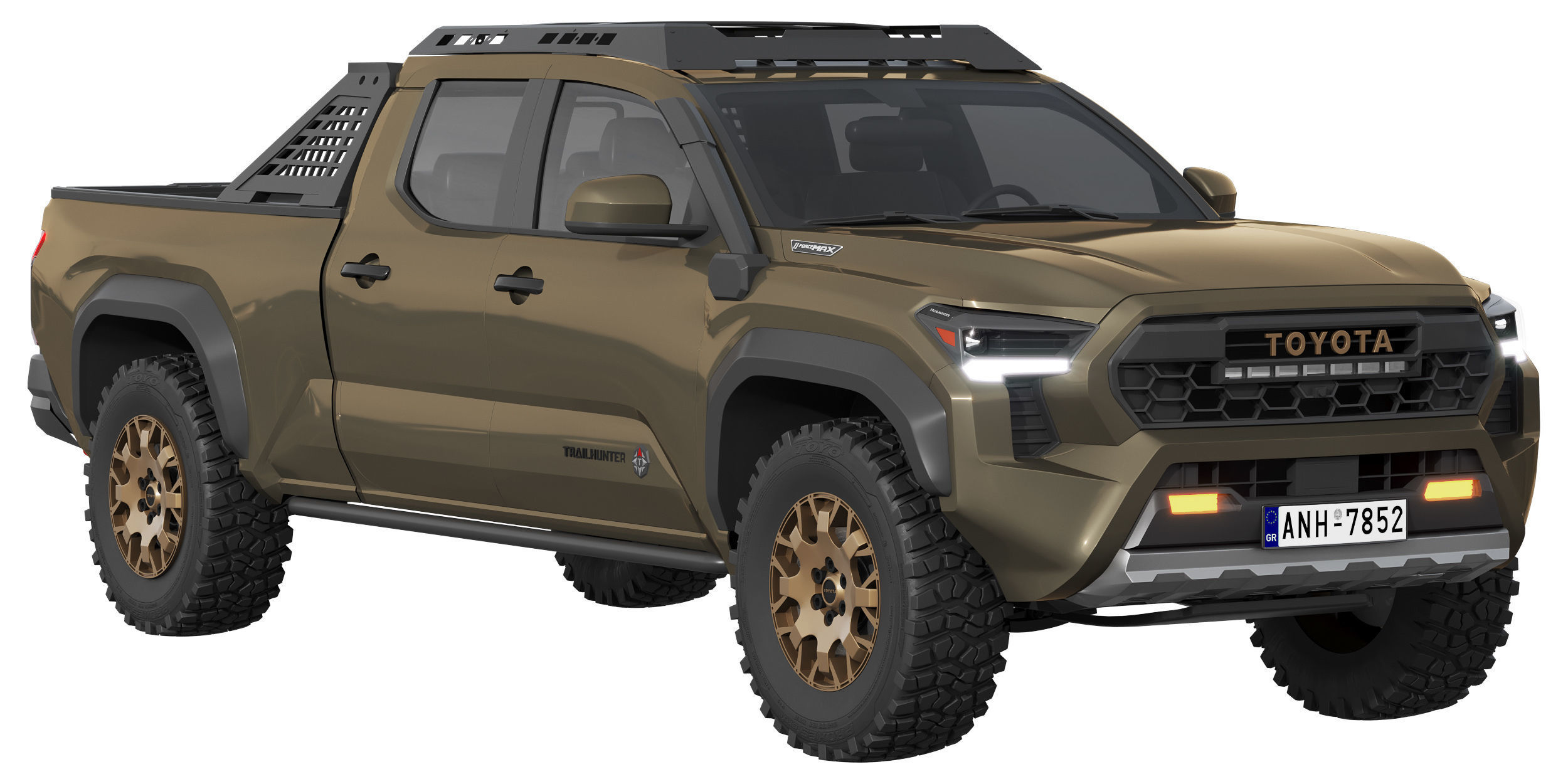 Toyota Tacoma Trailhunter 2024 3D model_1