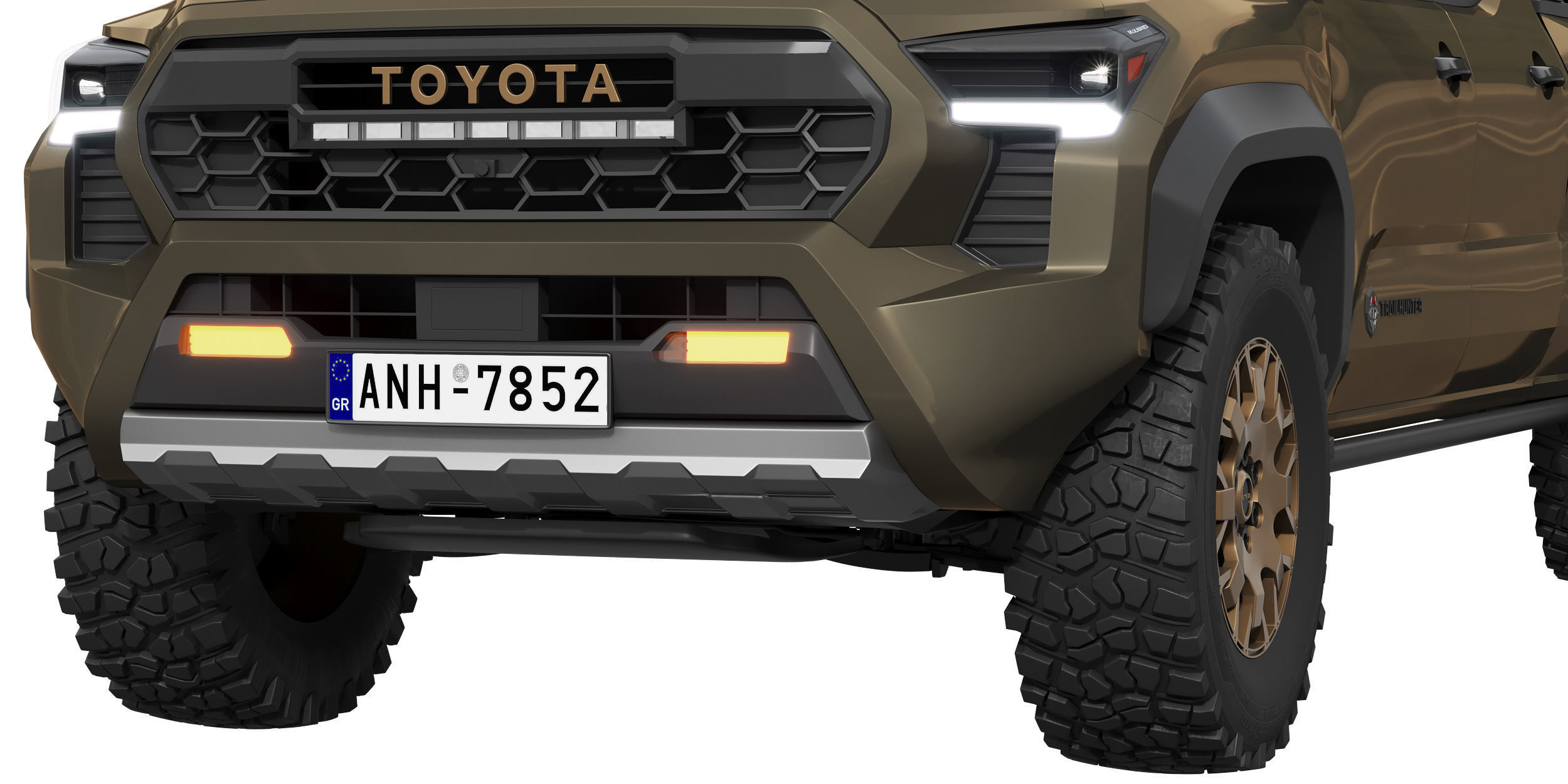 Toyota Tacoma Trailhunter 2024 3D model_9