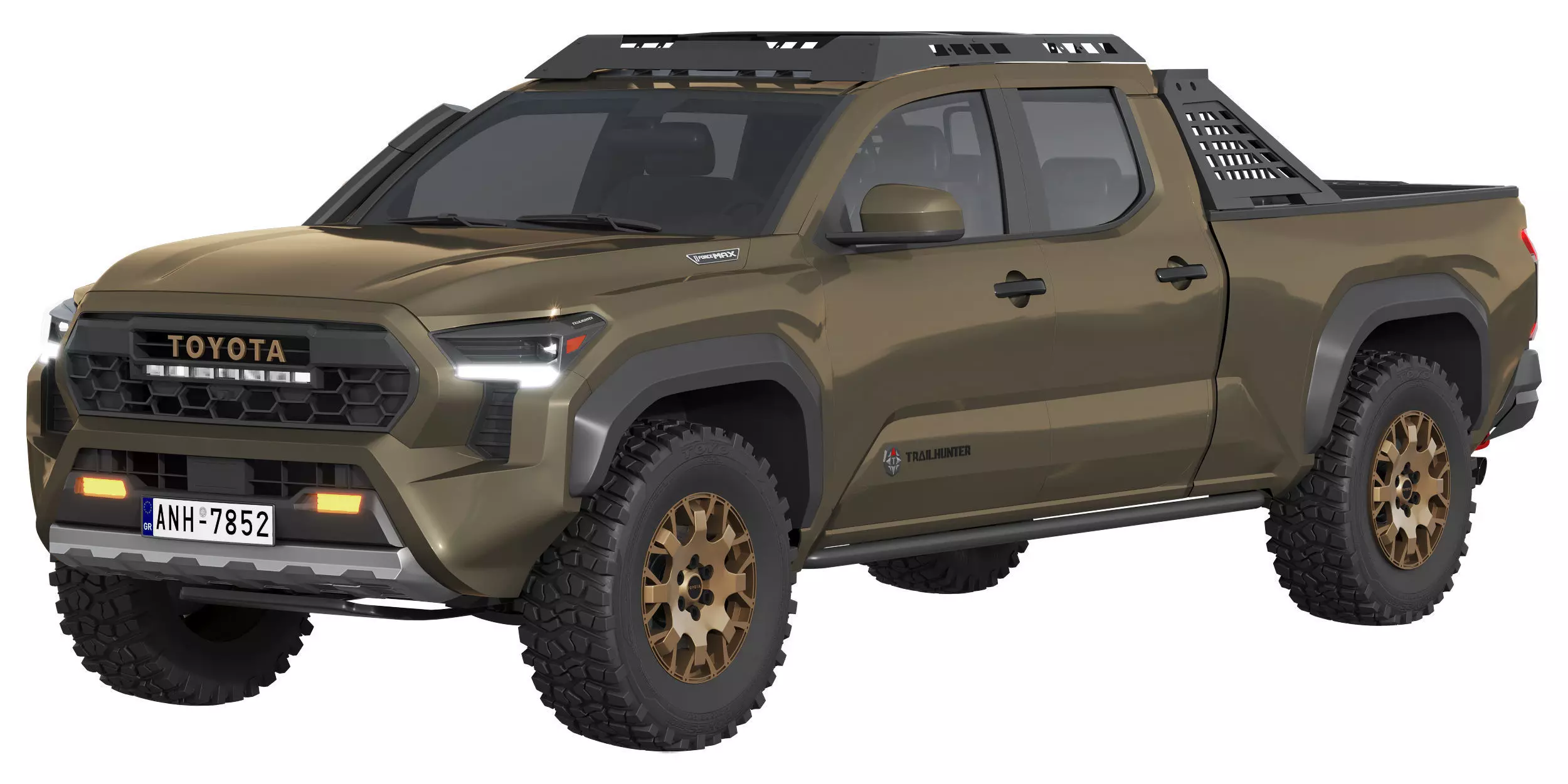 Toyota Tacoma Trailhunter 2024 3D model_0