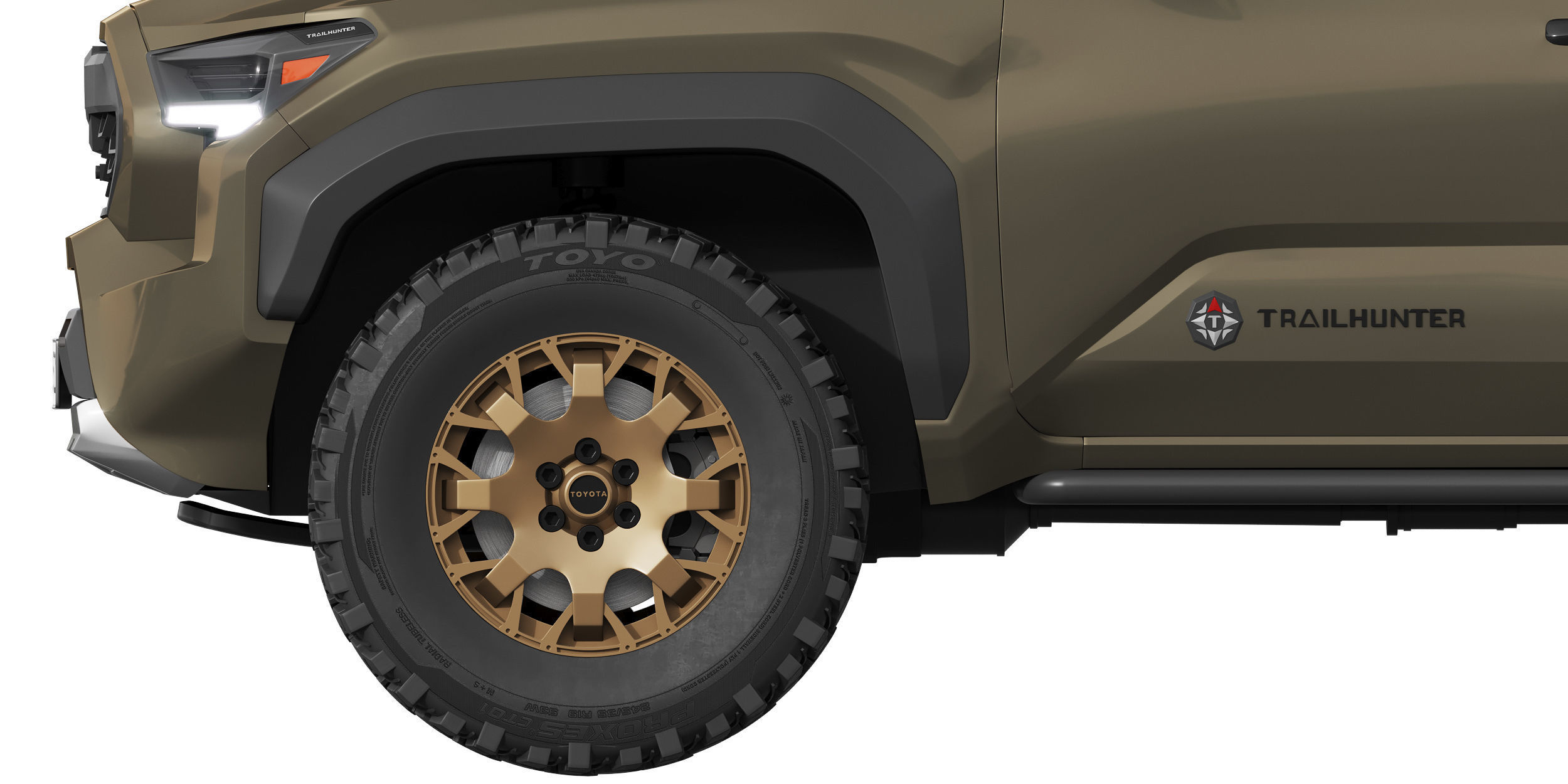 Toyota Tacoma Trailhunter 2024 3D model_10
