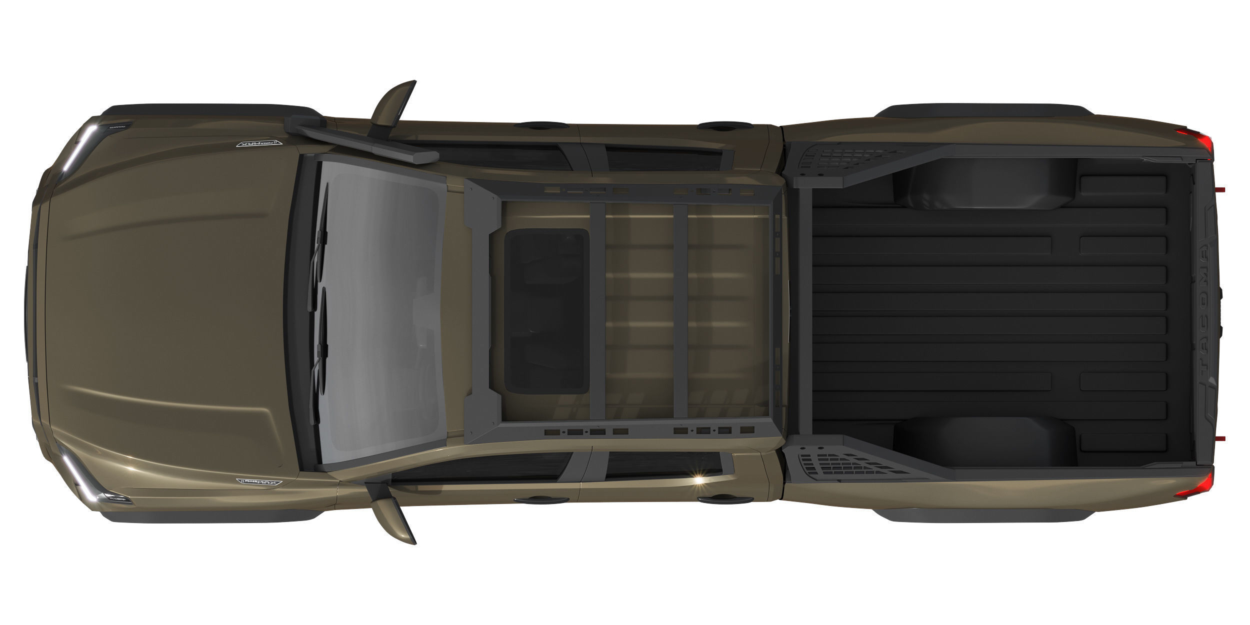 Toyota Tacoma Trailhunter 2024 3D model_8