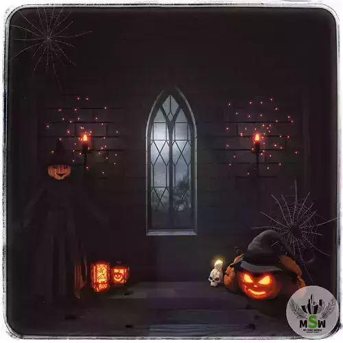 Halloween Blender Scene