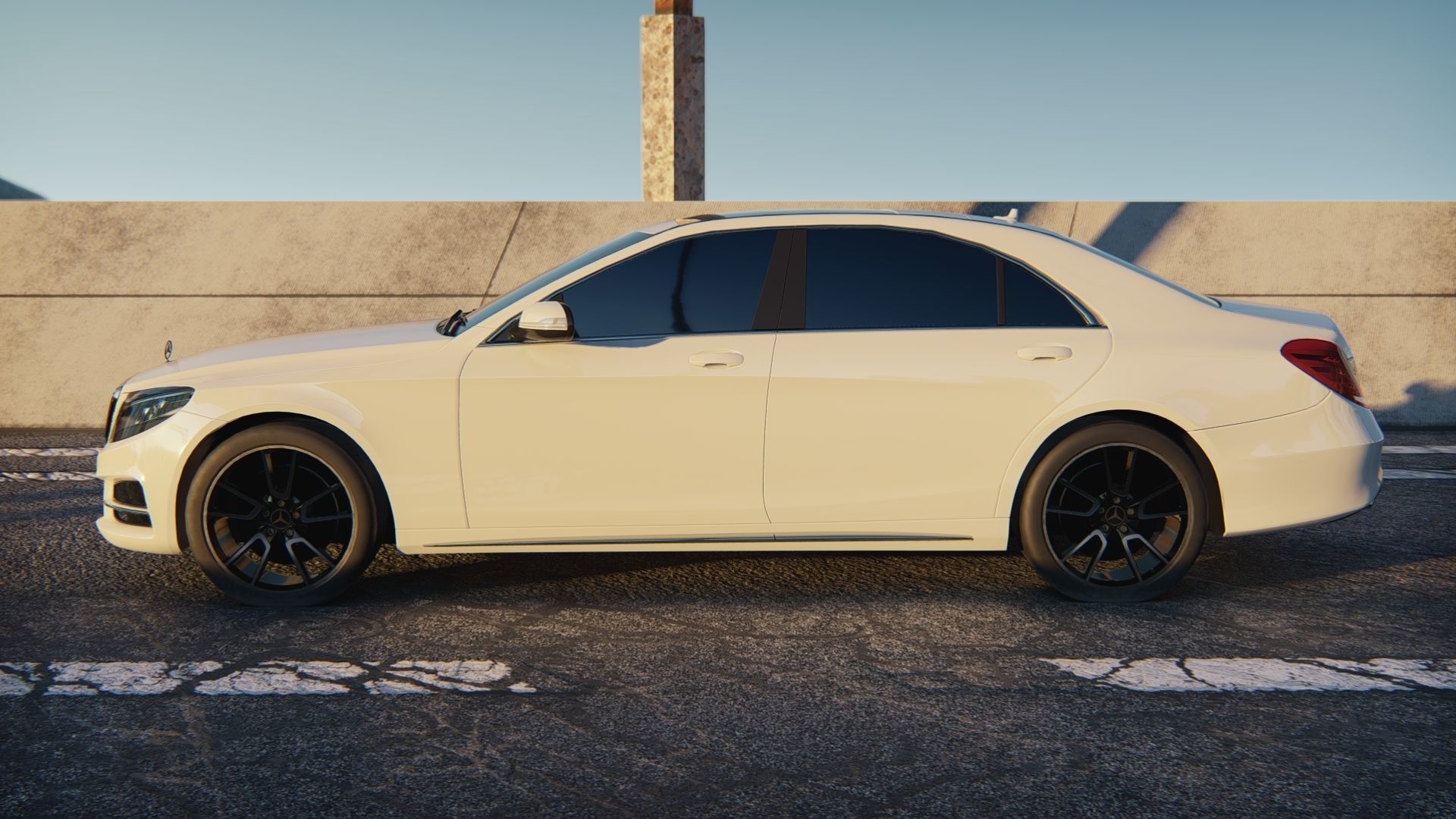 Mercedes-Benz S-Class AMG 2014 3D model_12