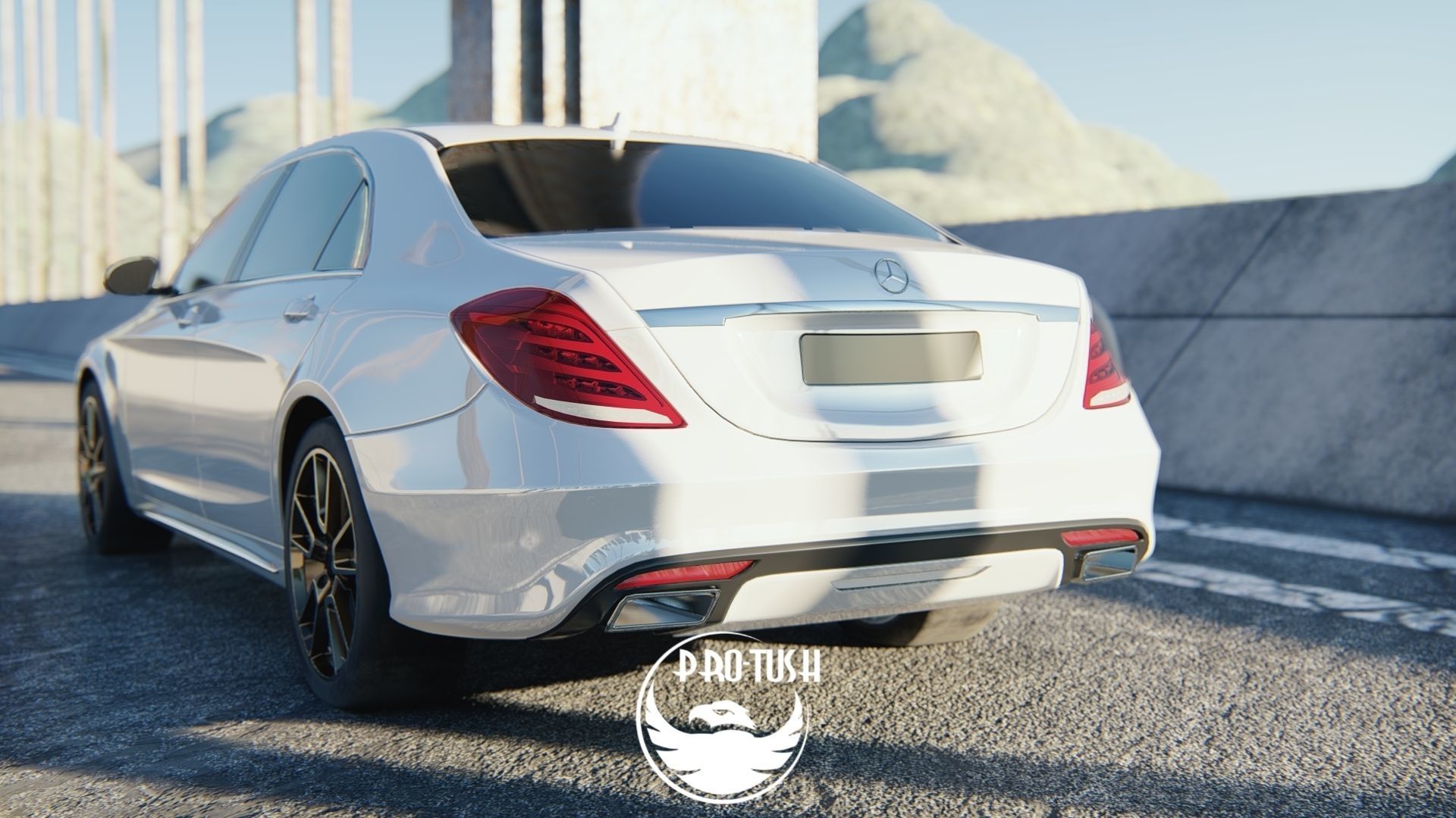 Mercedes-Benz S-Class AMG 2014 3D model_19