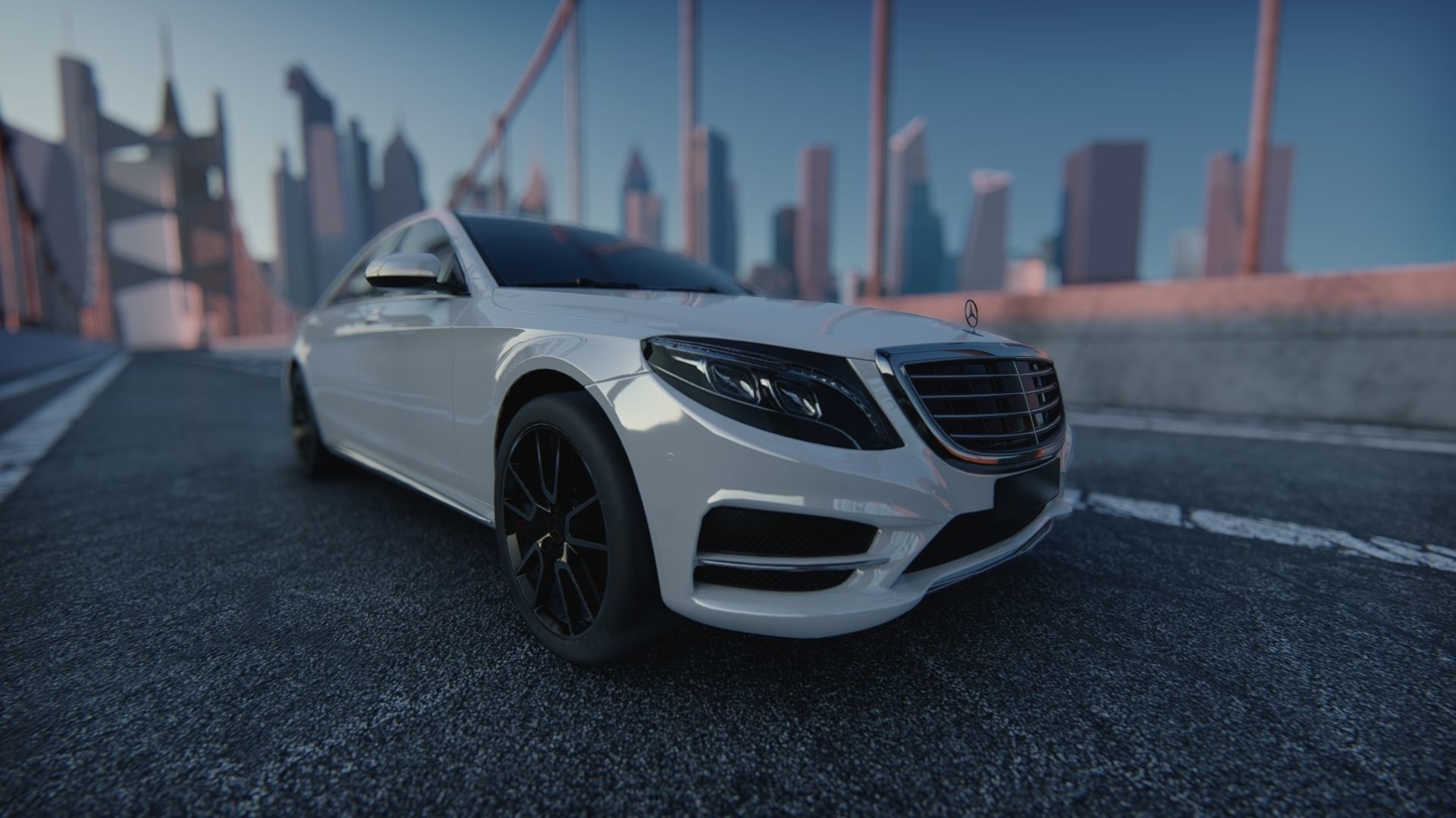 Mercedes-Benz S-Class AMG 2014 3D model_21