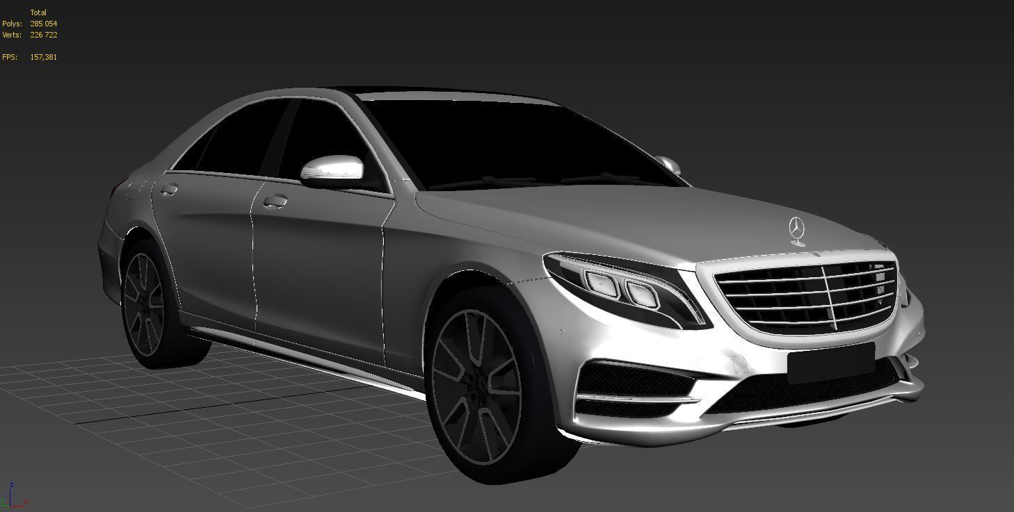 Mercedes-Benz S-Class AMG 2014 3D model_6