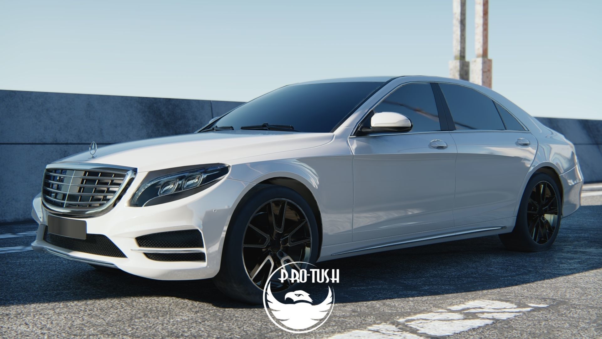 Mercedes-Benz S-Class AMG 2014 3D model_3