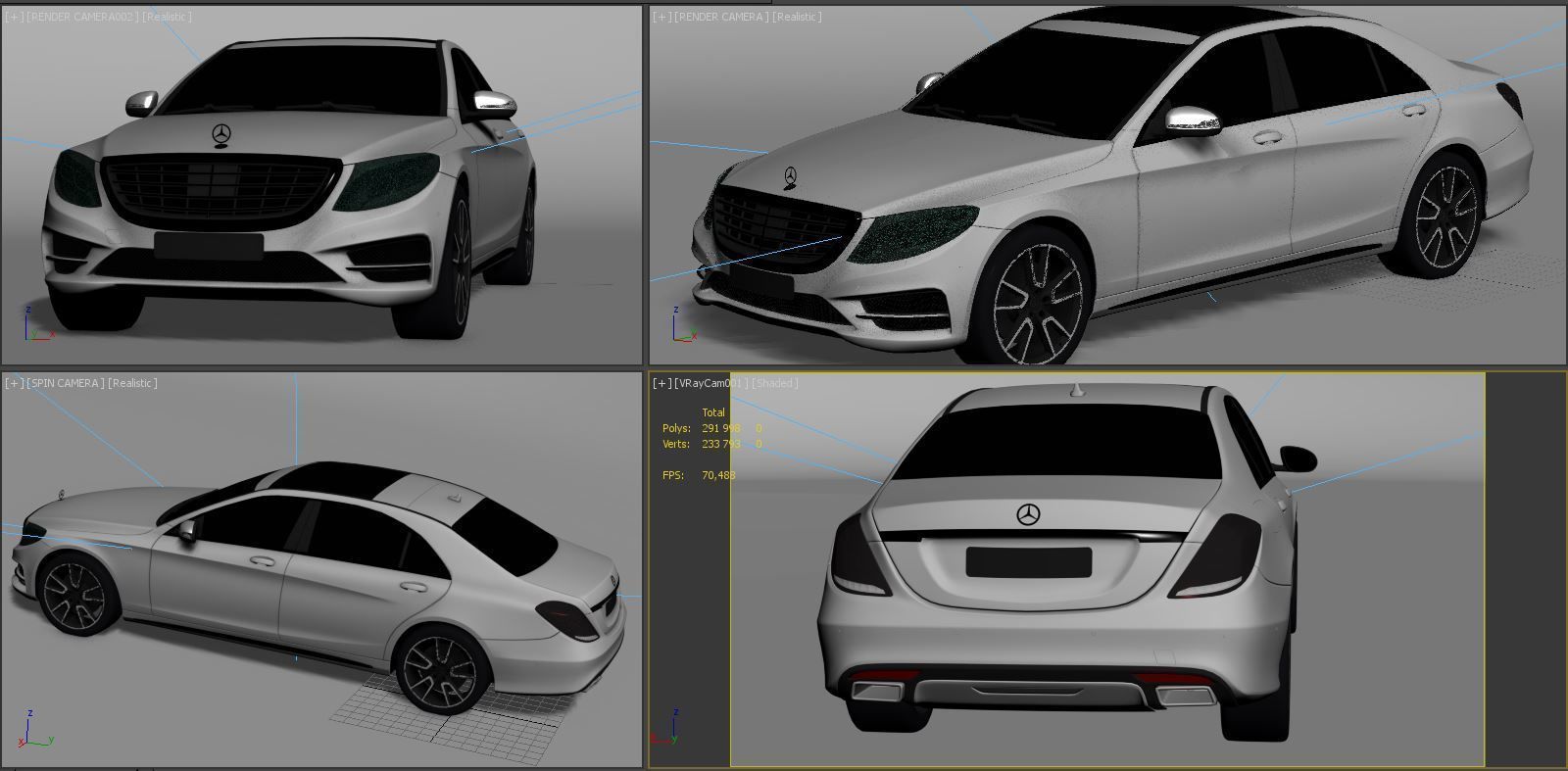 Mercedes-Benz S-Class AMG 2014 3D model_9