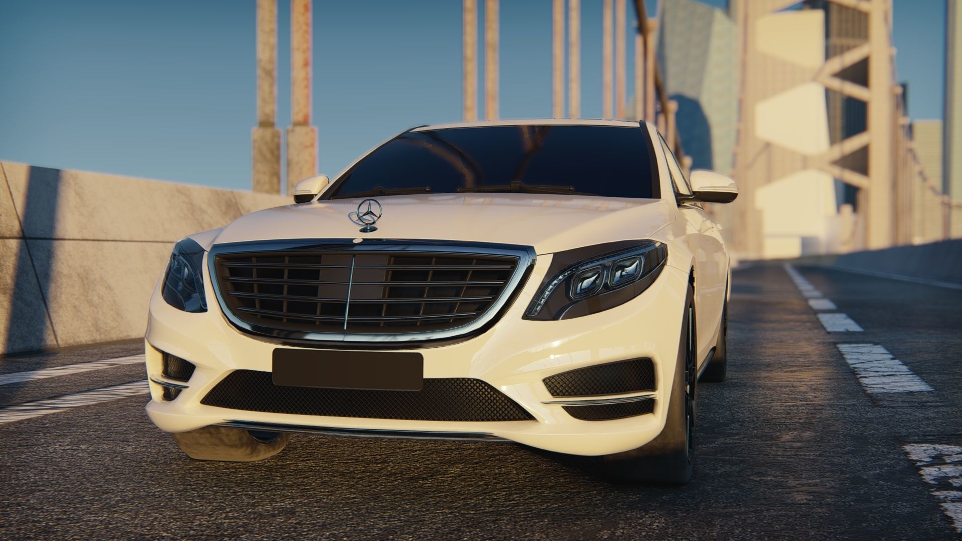 Mercedes-Benz S-Class AMG 2014 3D model_11