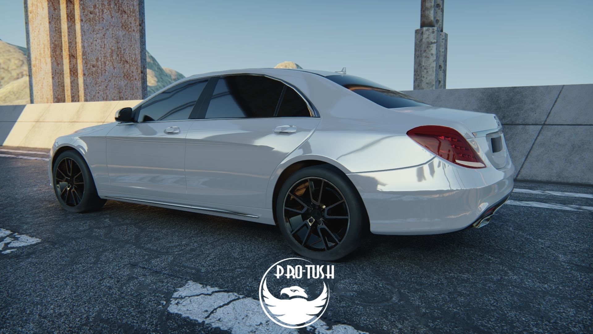 Mercedes-Benz S-Class AMG 2014 3D model_13