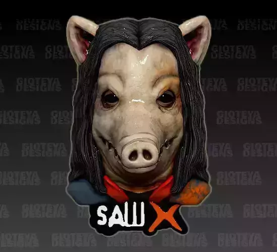Saw X Pig Mask 3D model