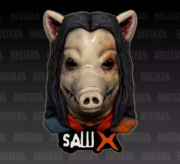 Saw X Pig Mask 3D model