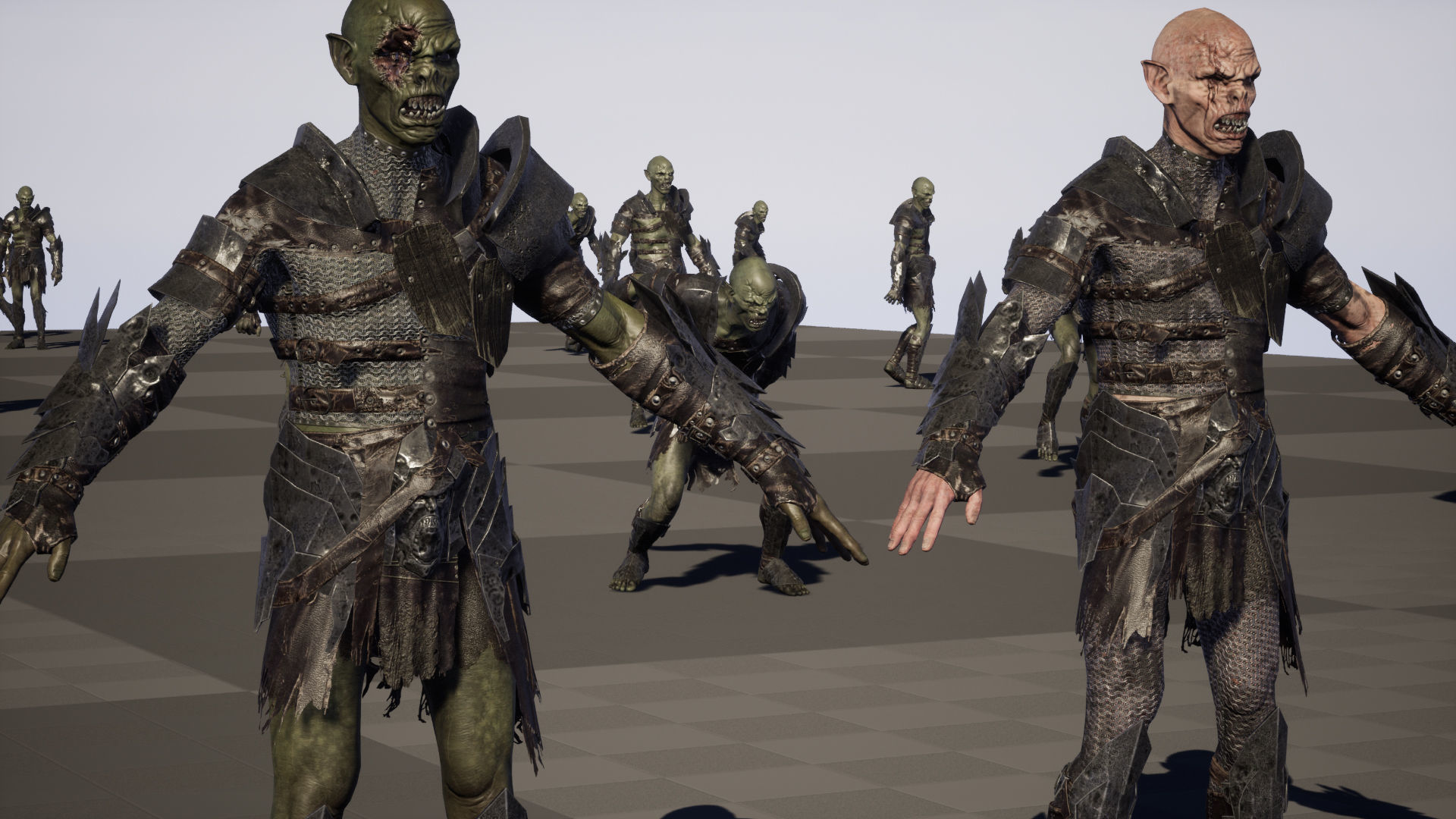 SkinnyOrc5 Low-poly 3D model_34