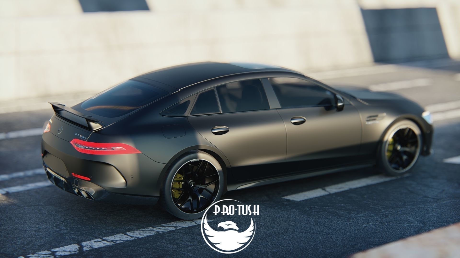 Mercedes AMG GT63 2019 3D model_29