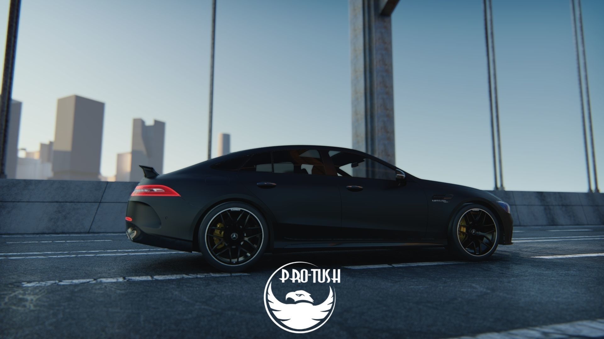 Mercedes AMG GT63 2019 3D model_35