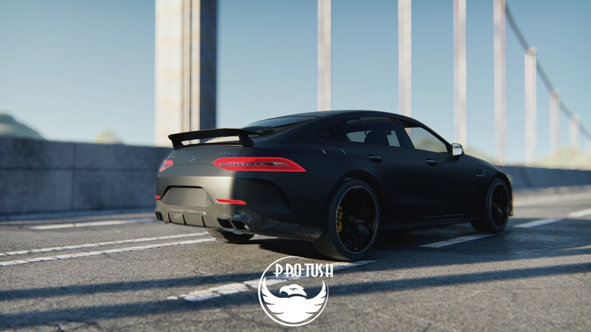 Mercedes AMG GT63 2019 3D model_34