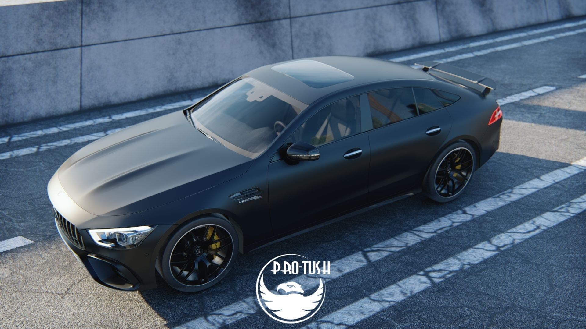 Mercedes AMG GT63 2019 3D model_8