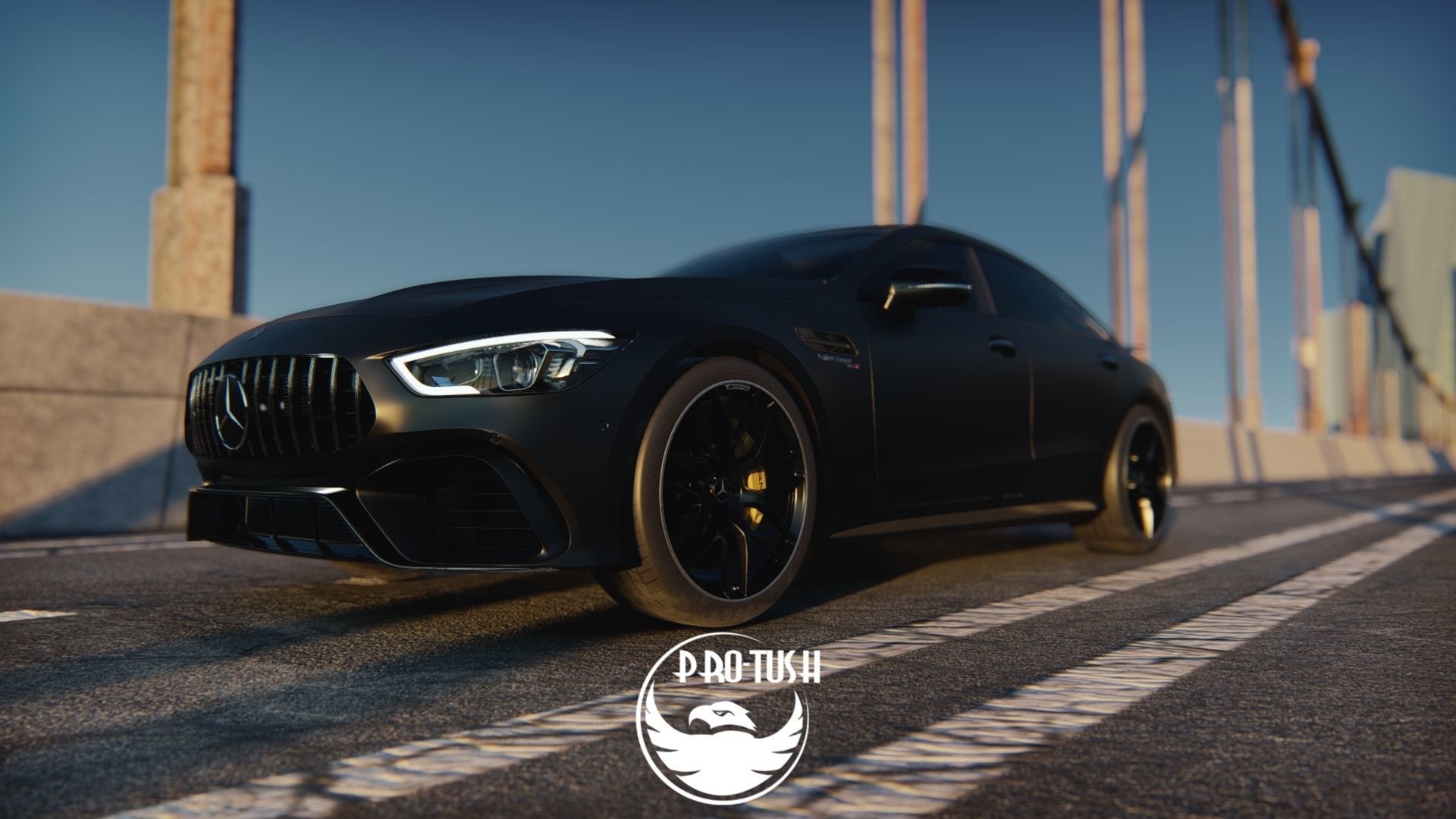 Mercedes AMG GT63 2019 3D model_30