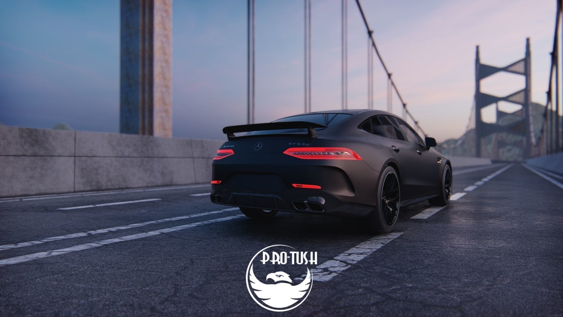 Mercedes AMG GT63 2019 3D model_33