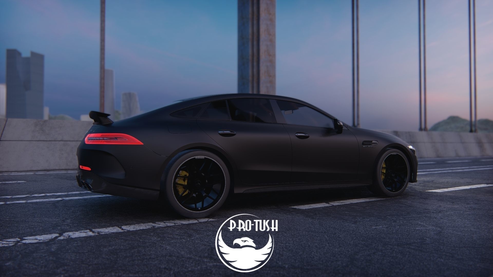Mercedes AMG GT63 2019 3D model_10