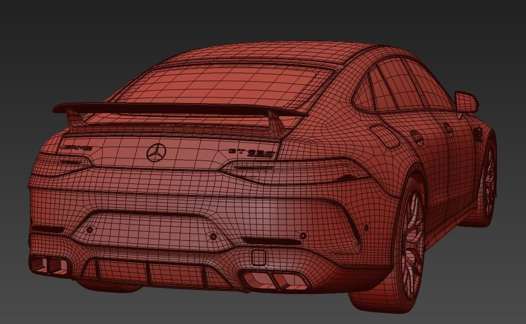 Mercedes AMG GT63 2019 3D model_4