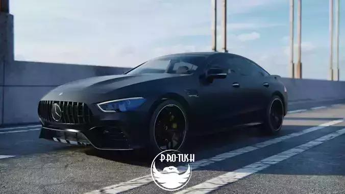 Mercedes AMG GT63 2019 3D model