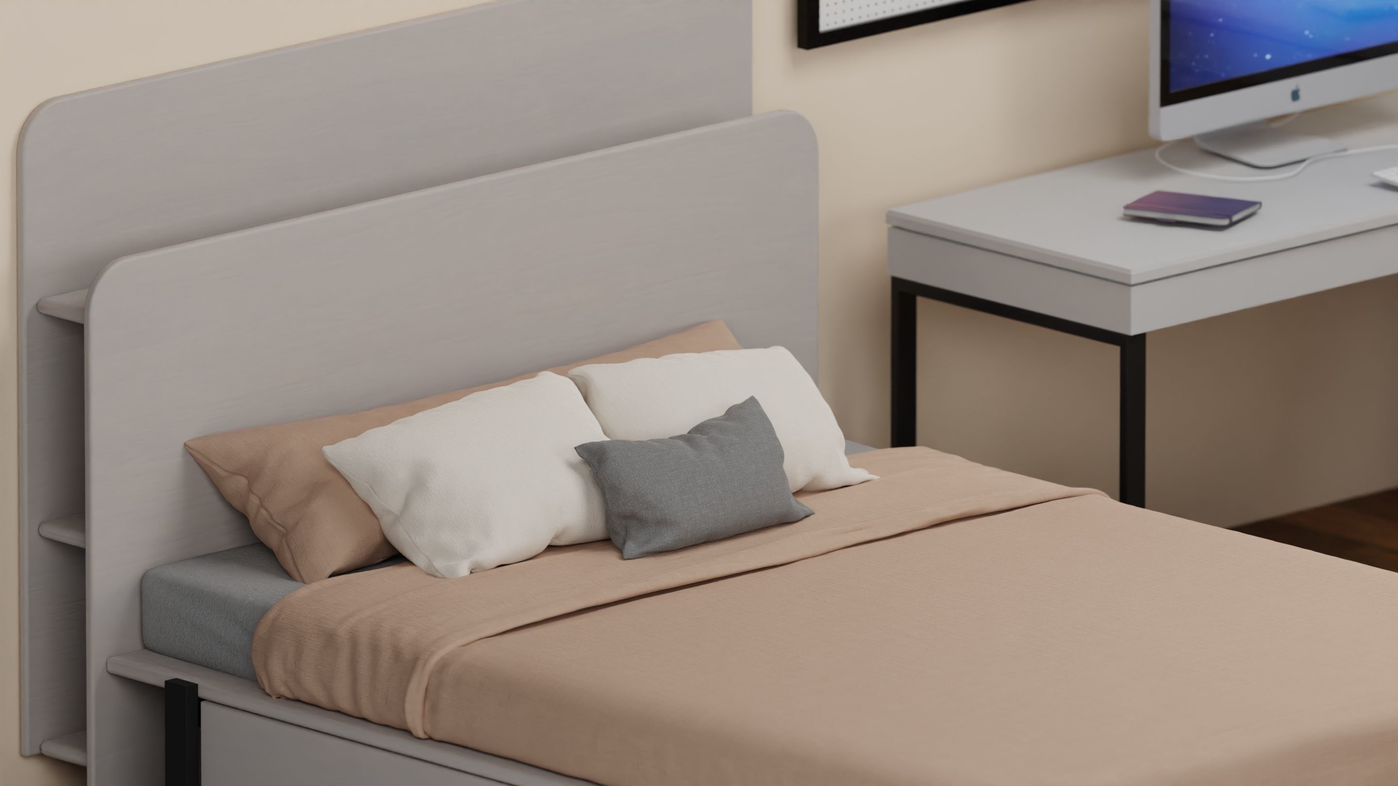 Bedroom interior  3D model_2