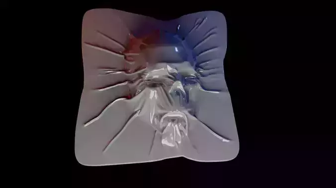 Skull Ghosts thru the wall - Halloween fridge magnets