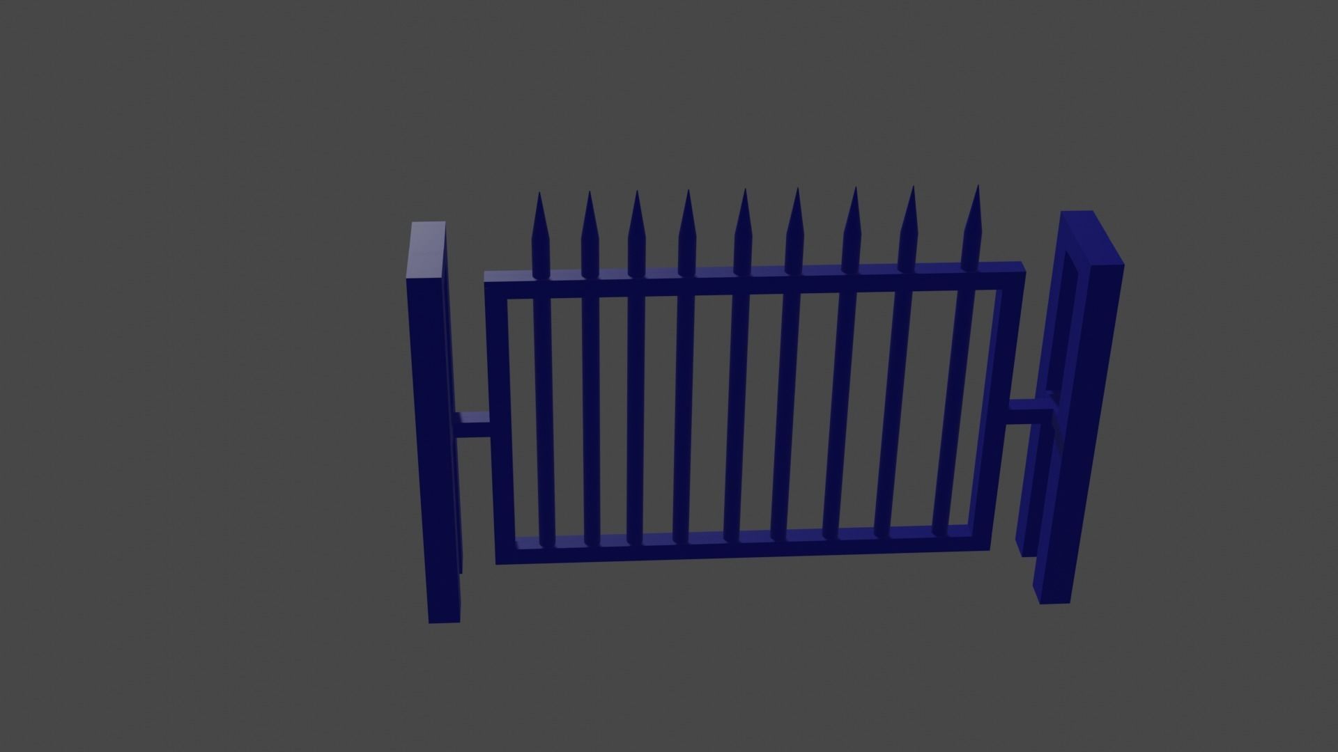 Wallpost Free 3D model_2