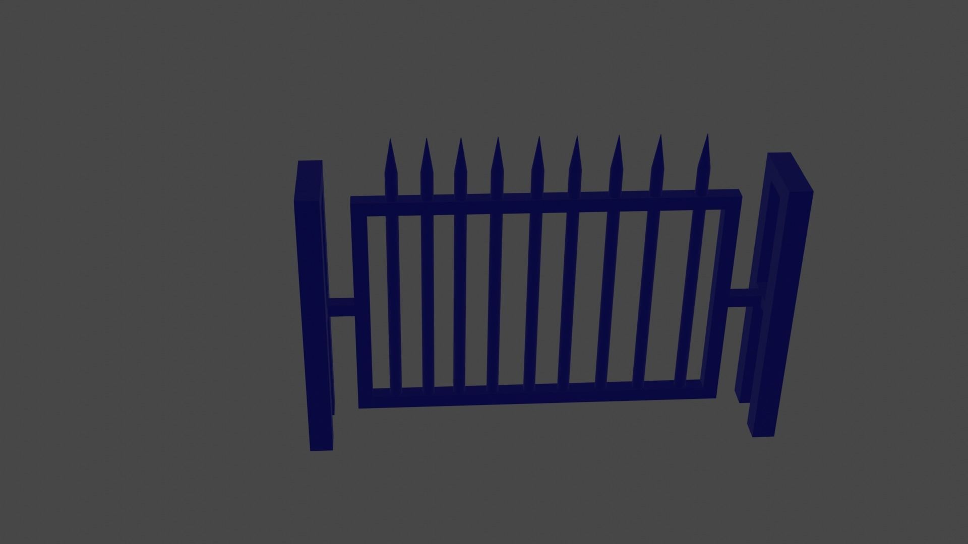 Wallpost Free 3D model_1