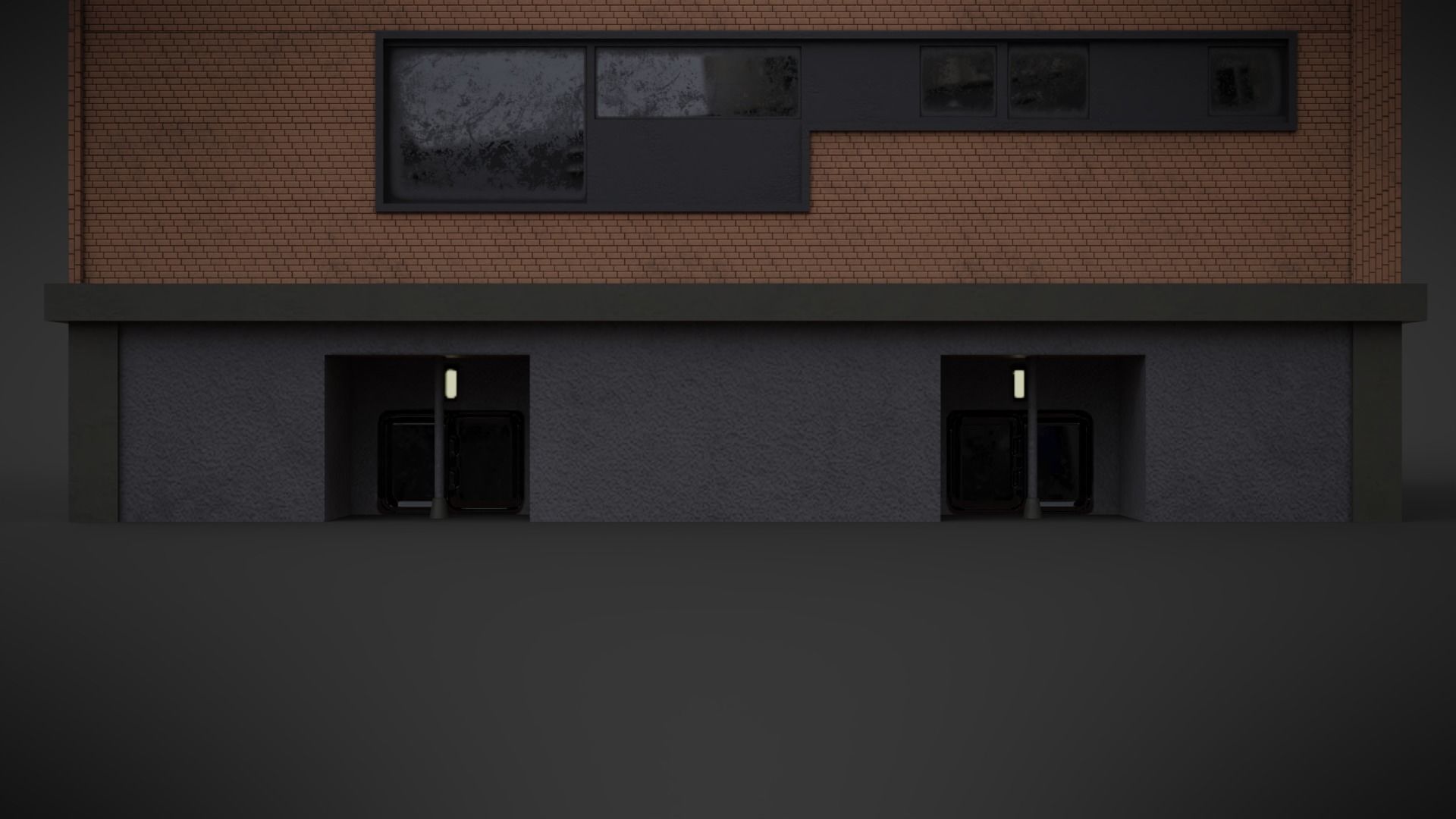 Residential Building PBR Model Low-poly 3D model_6