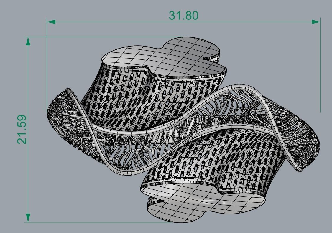 NEW COLLECTION BRACELEST and RING-10PCS 3D print model_24