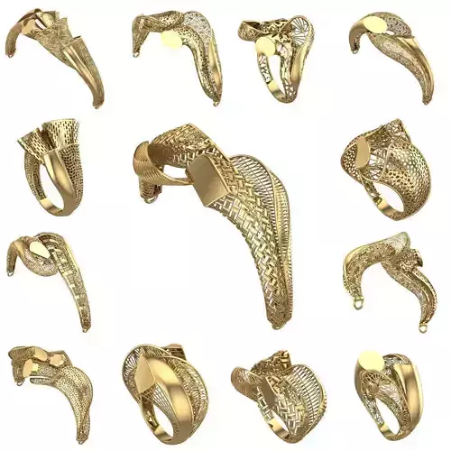 NEW COLLECTION BRACELEST and RING-10PCS