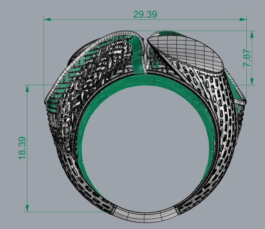 NEW COLLECTION BRACELEST and RING-10PCS 3D print model_42