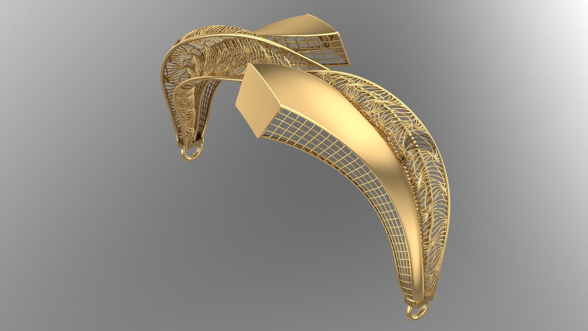 NEW COLLECTION BRACELEST and RING-10PCS 3D print model_34