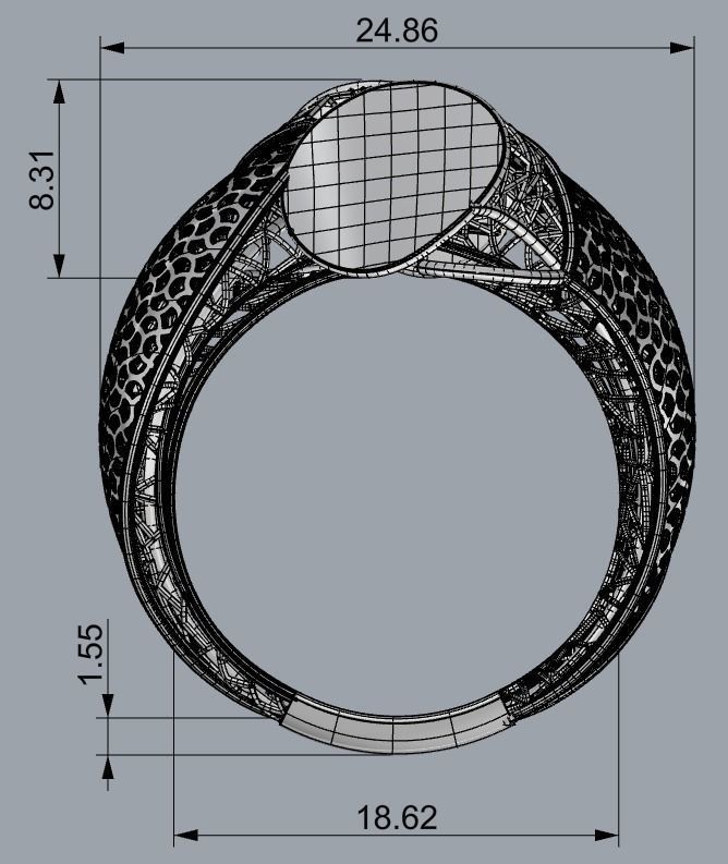 NEW COLLECTION BRACELEST and RING-10PCS 3D print model_17