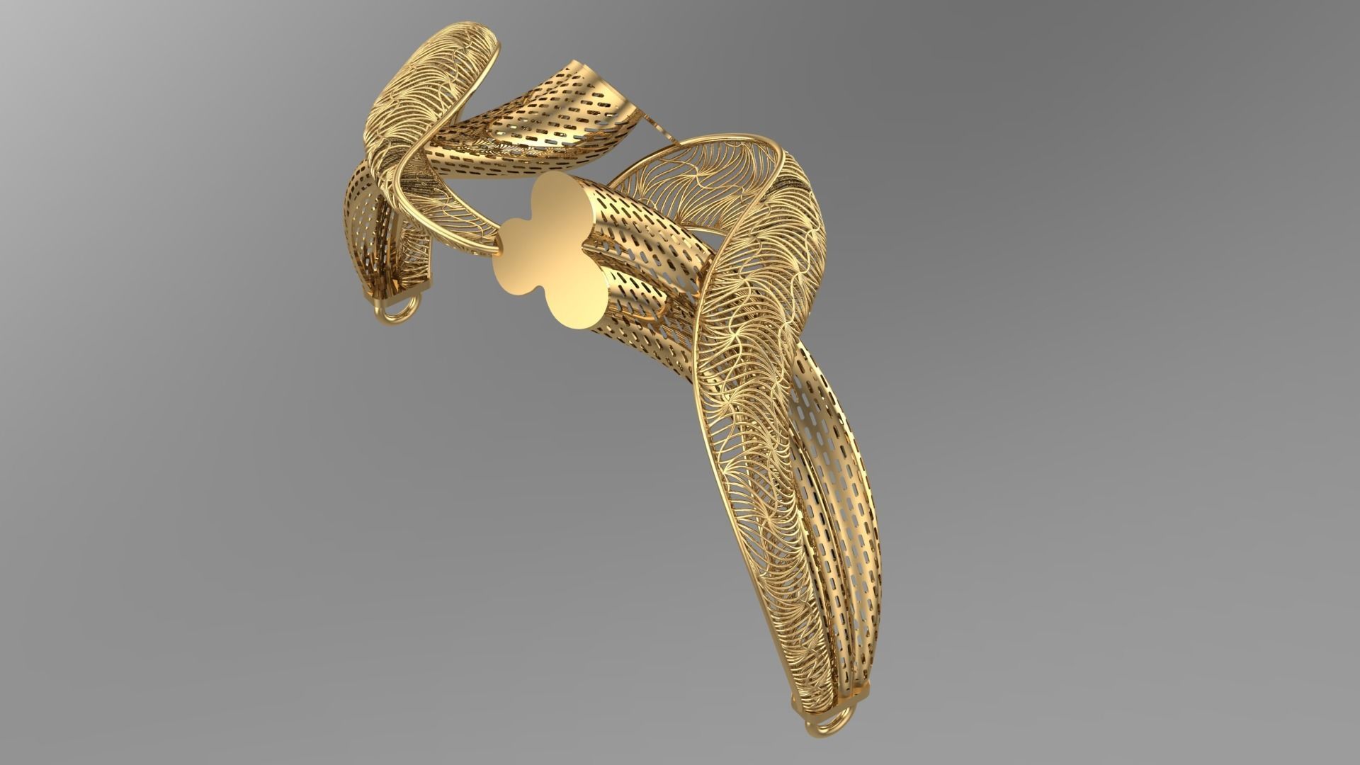 NEW COLLECTION BRACELEST and RING-10PCS 3D print model_22