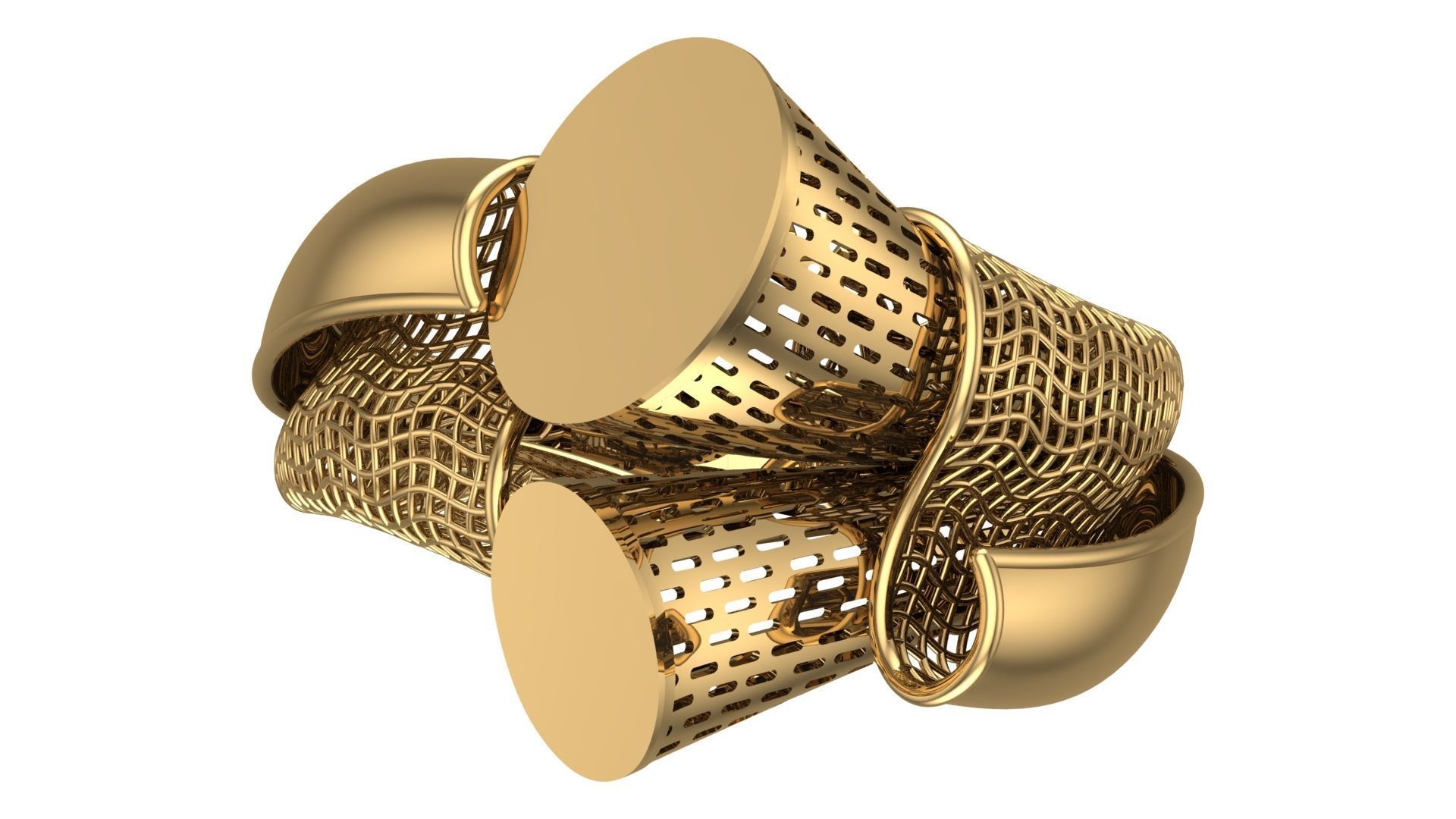 NEW COLLECTION BRACELEST and RING-10PCS 3D print model_7