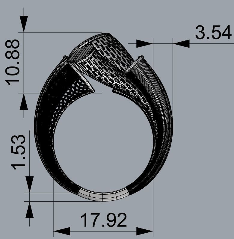 NEW COLLECTION BRACELEST and RING-10PCS 3D print model_5