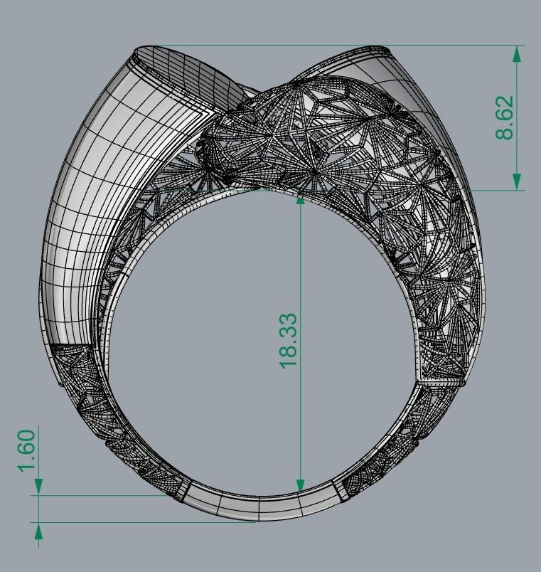 NEW COLLECTION BRACELEST and RING-10PCS 3D print model_60