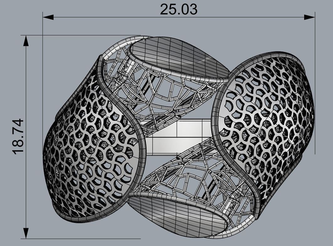 NEW COLLECTION BRACELEST and RING-10PCS 3D print model_18