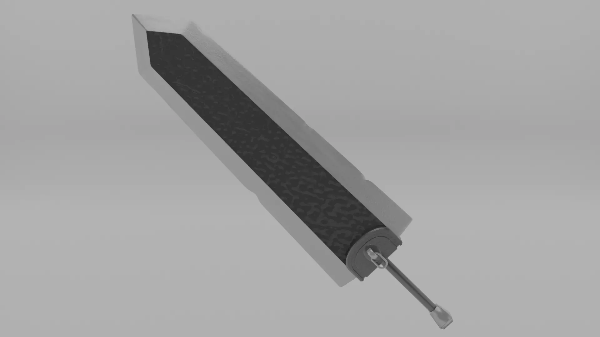 Dragon Slayer Sword - Golden Age Guts Sword 3D model_0