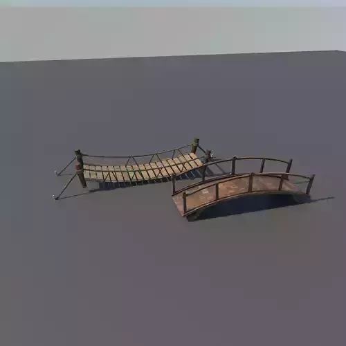wooden bridge