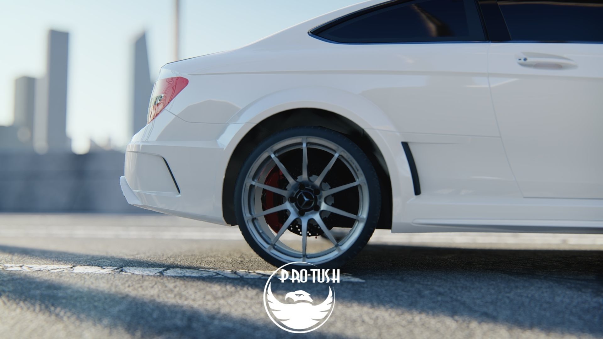 MERCEDES BENZ C63 3D model_18