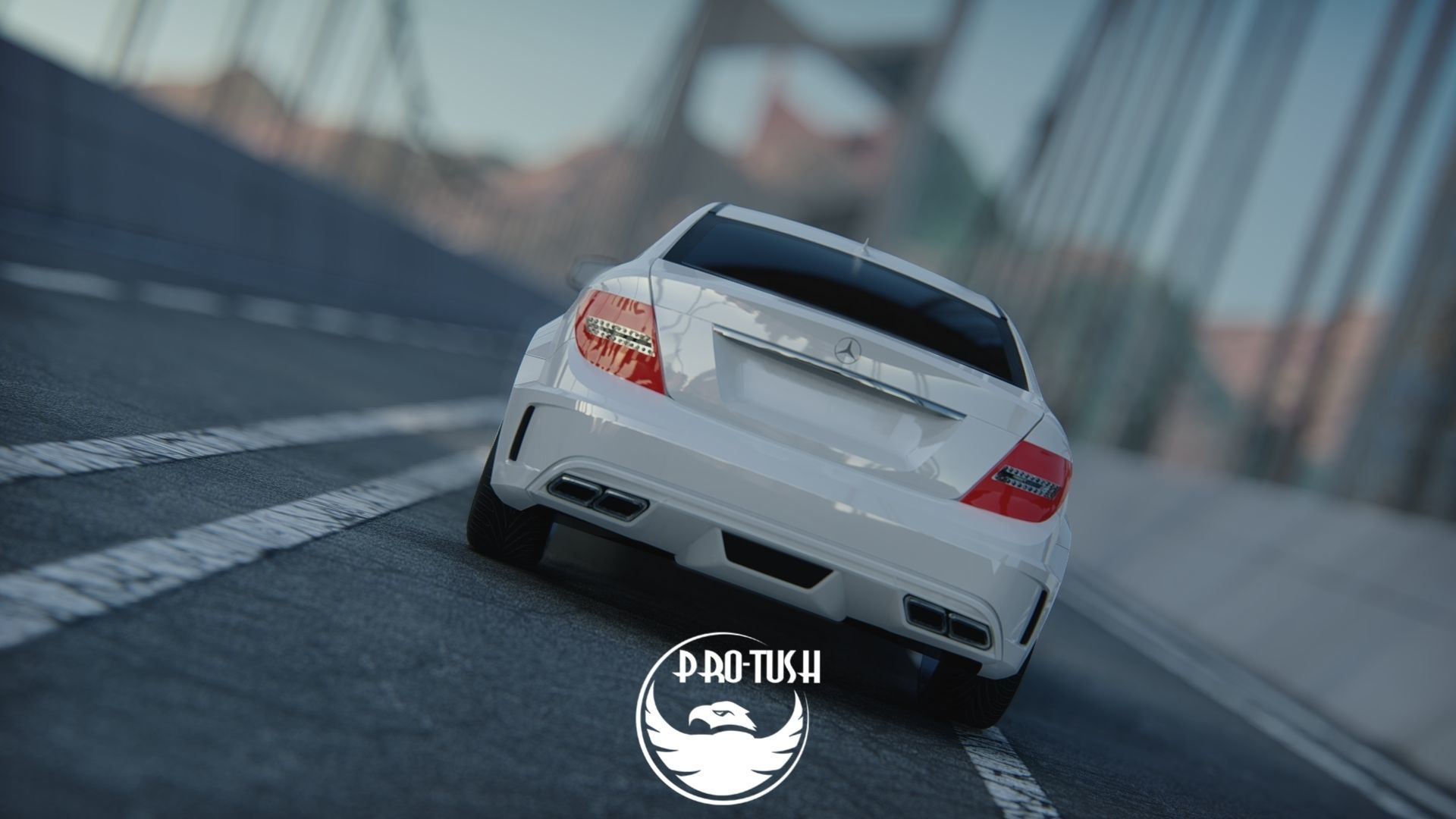 MERCEDES BENZ C63 3D model_1